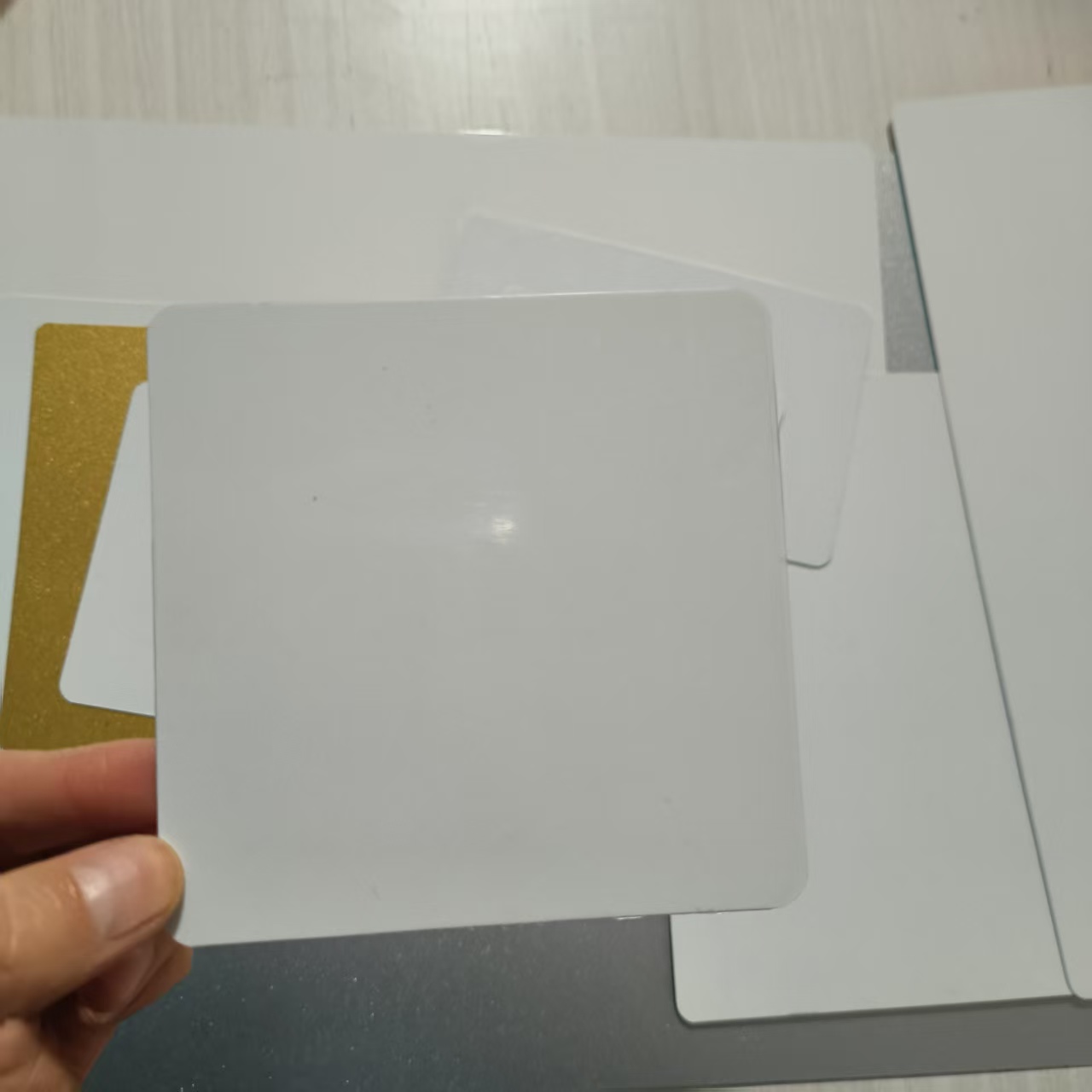 Sublimation Blank metal Alumin - Puzzle Blank White 评论和价格