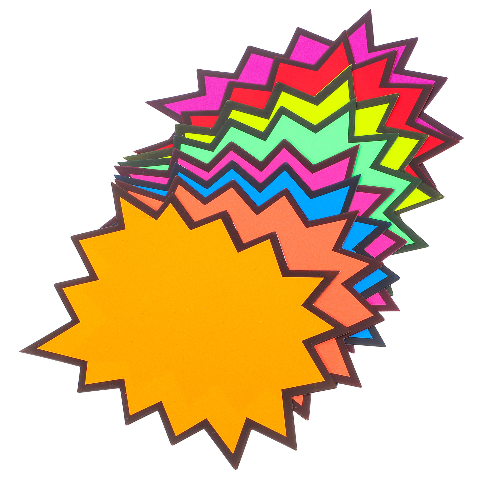 80Pcs Vibrant 8-Color Fluoresc - Yard Sign Blank 评论和价格