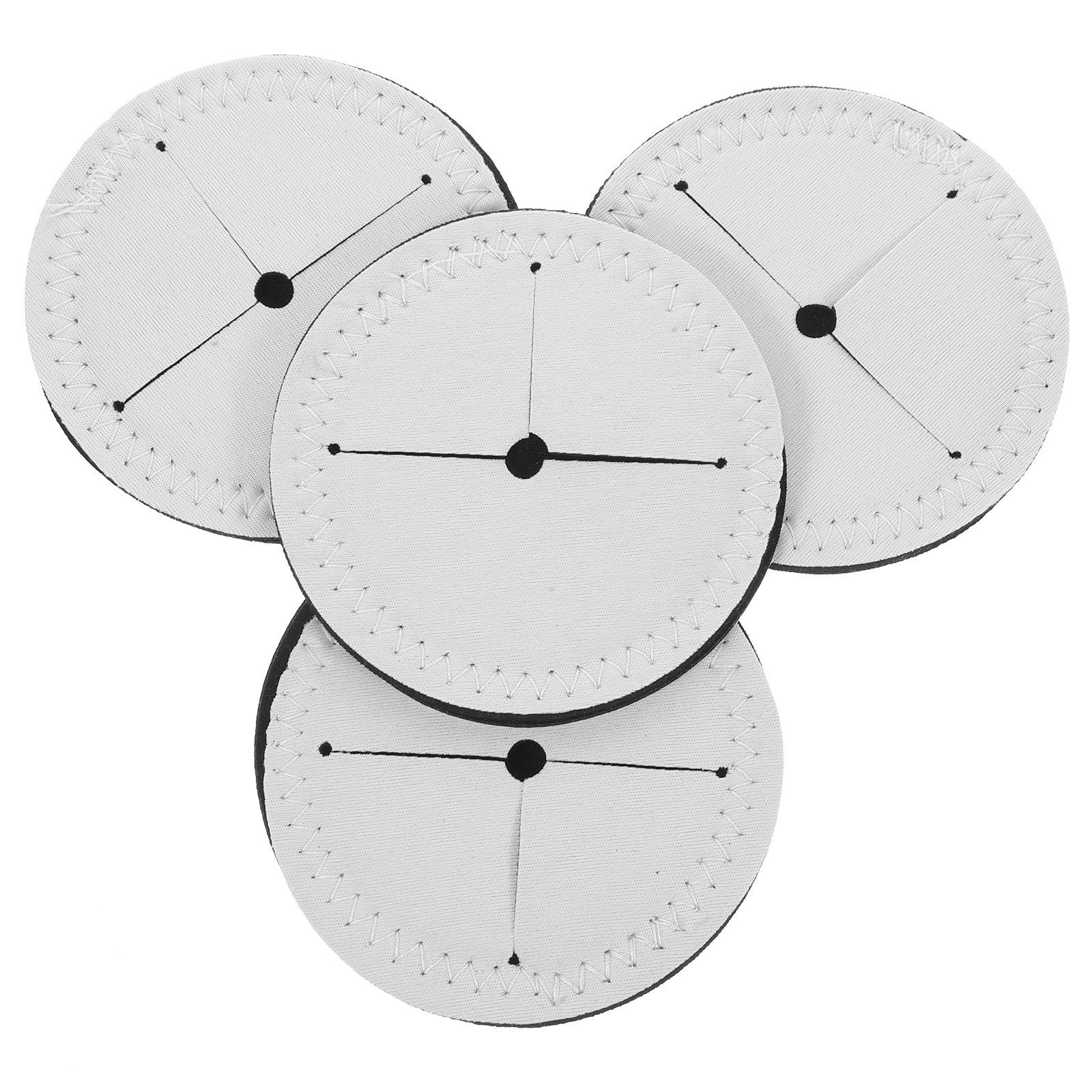 4Pcs Red Wine Cup Coasters Hea - Coaster Sublimation Blank 评论和价格