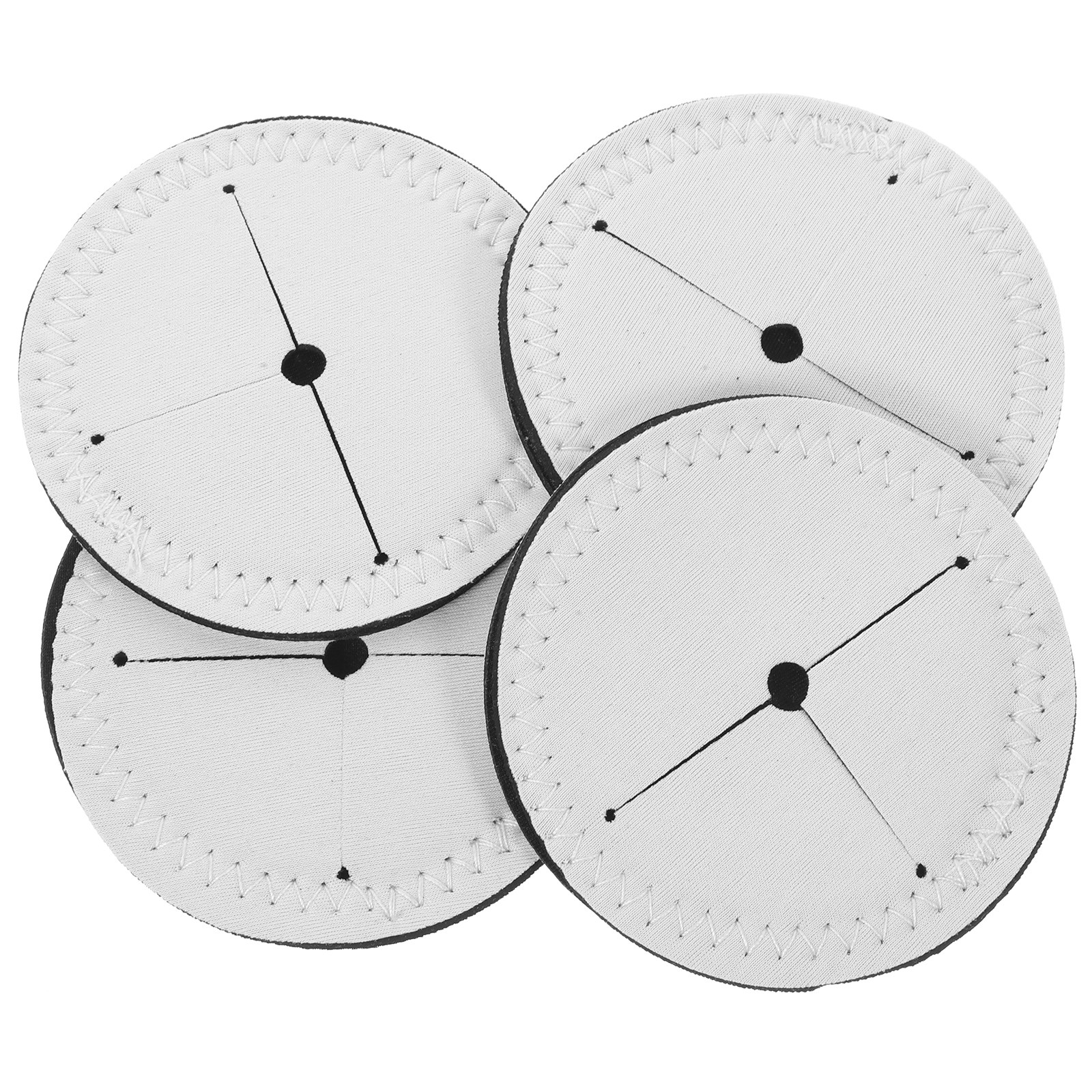 4Pcs Red Wine Cup Coasters Hea - Coaster Sublimation Blank 评论和价格