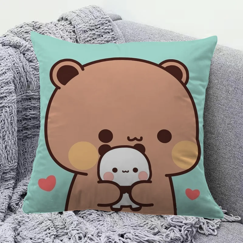 Anime Pillow Bubu Dudu Decorat - Pillow Cover Sublimation 评论和价格