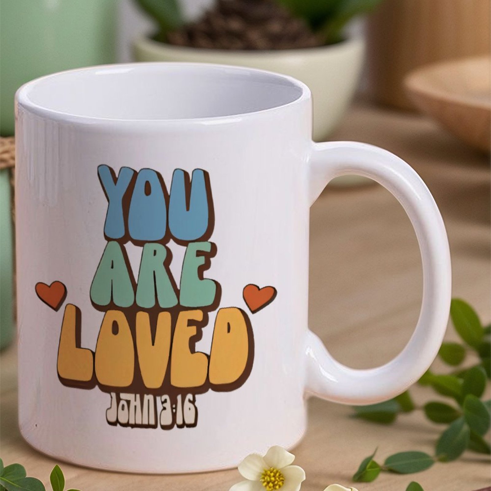 A Rainbow And A Rainbow With T - Sublimation Mug White 评论和价格