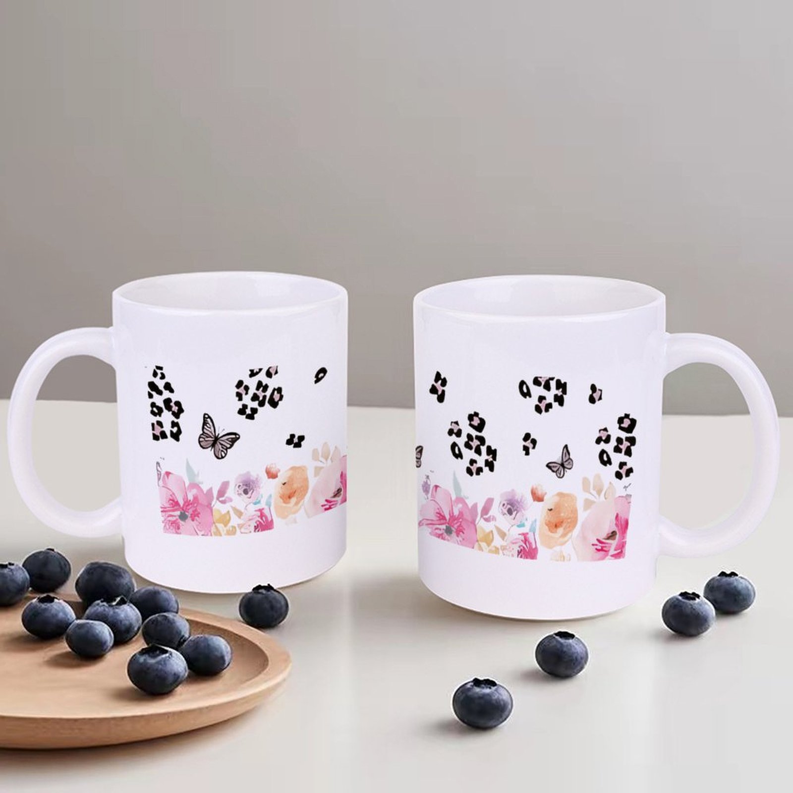 A Watercolor Painting Of Flowe - Sublimation Mug White 评论和价格