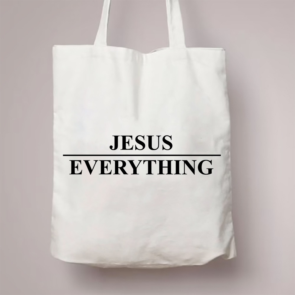 All My Hope Is in Jesus Patter - Tote Bag Sublimation 评论和价格