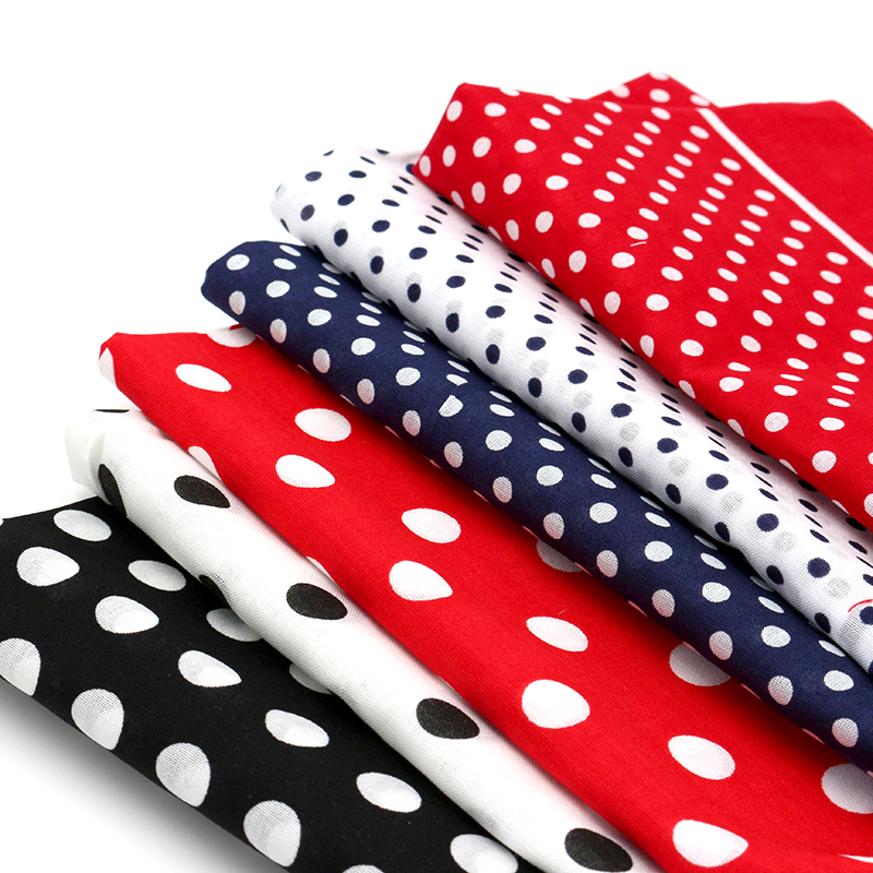 Basic Red/White/Black/Navy Dot - Bandana Blank White 评论和价格