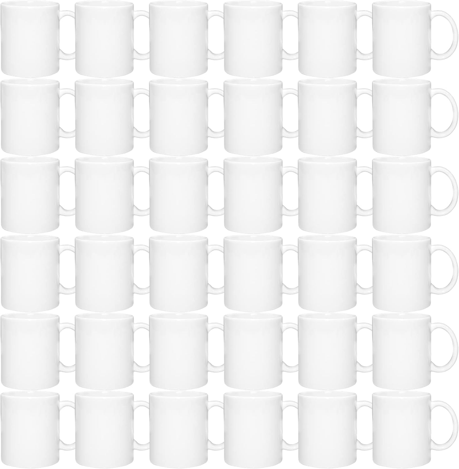 Set of 36 Sublimation Blanks D - Sublimation Mug White 评论和价格