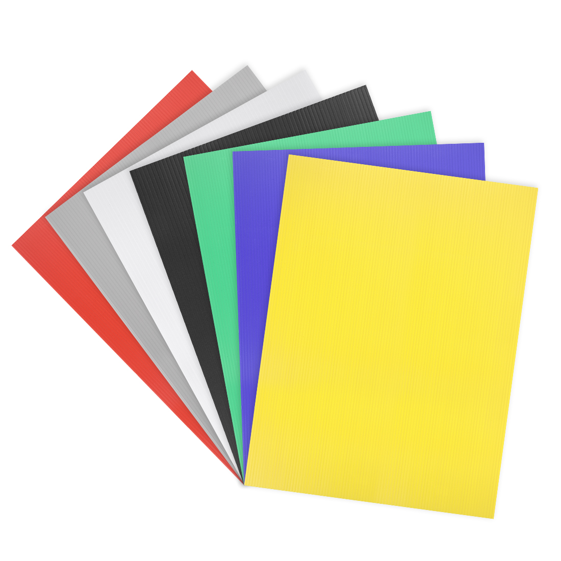 5Pcs 30cmx40cm Corrugated Plas - Yard Sign Blank 评论和价格