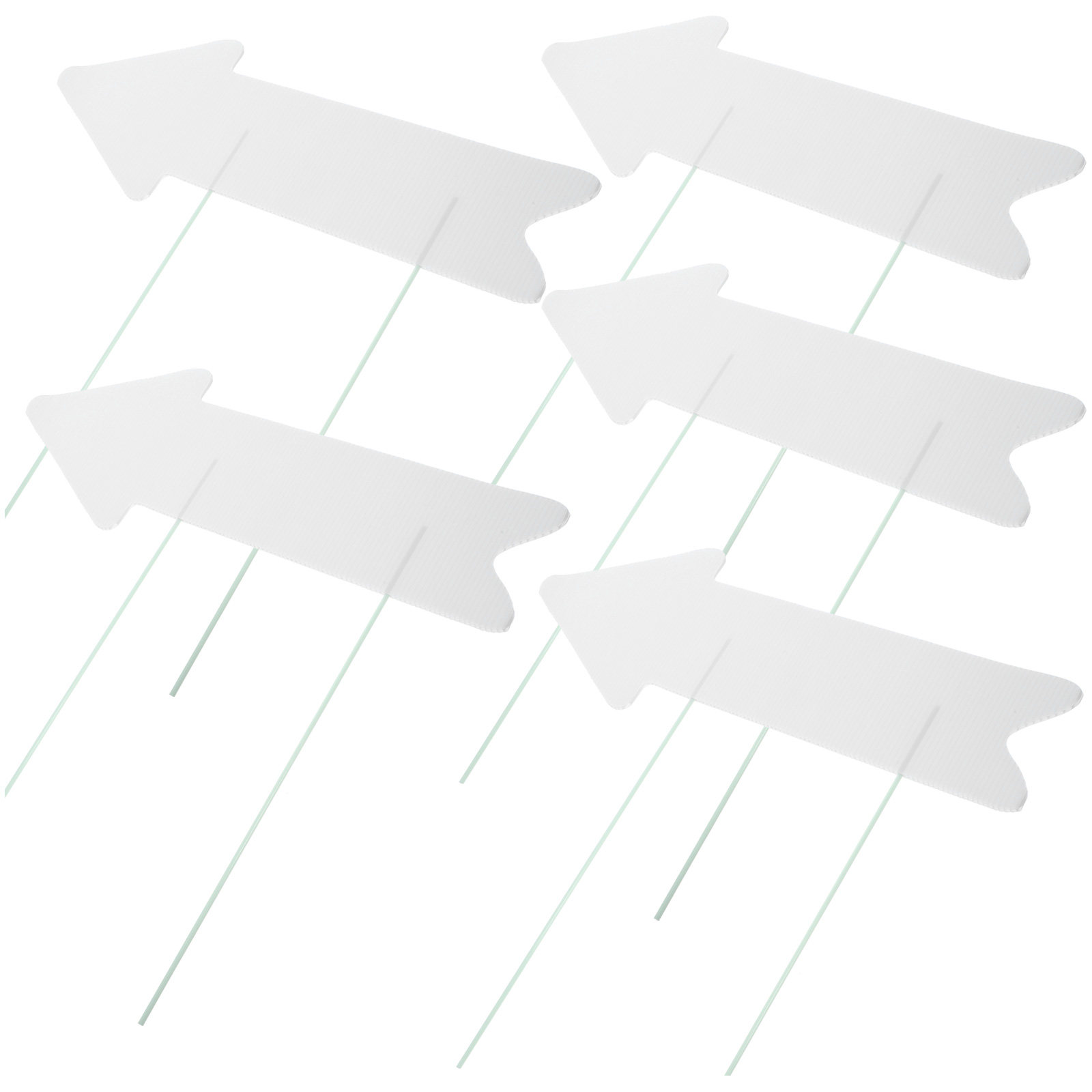 5Pcs Blank Yard Signs Plastic  - Yard Sign Blank 评论和价格
