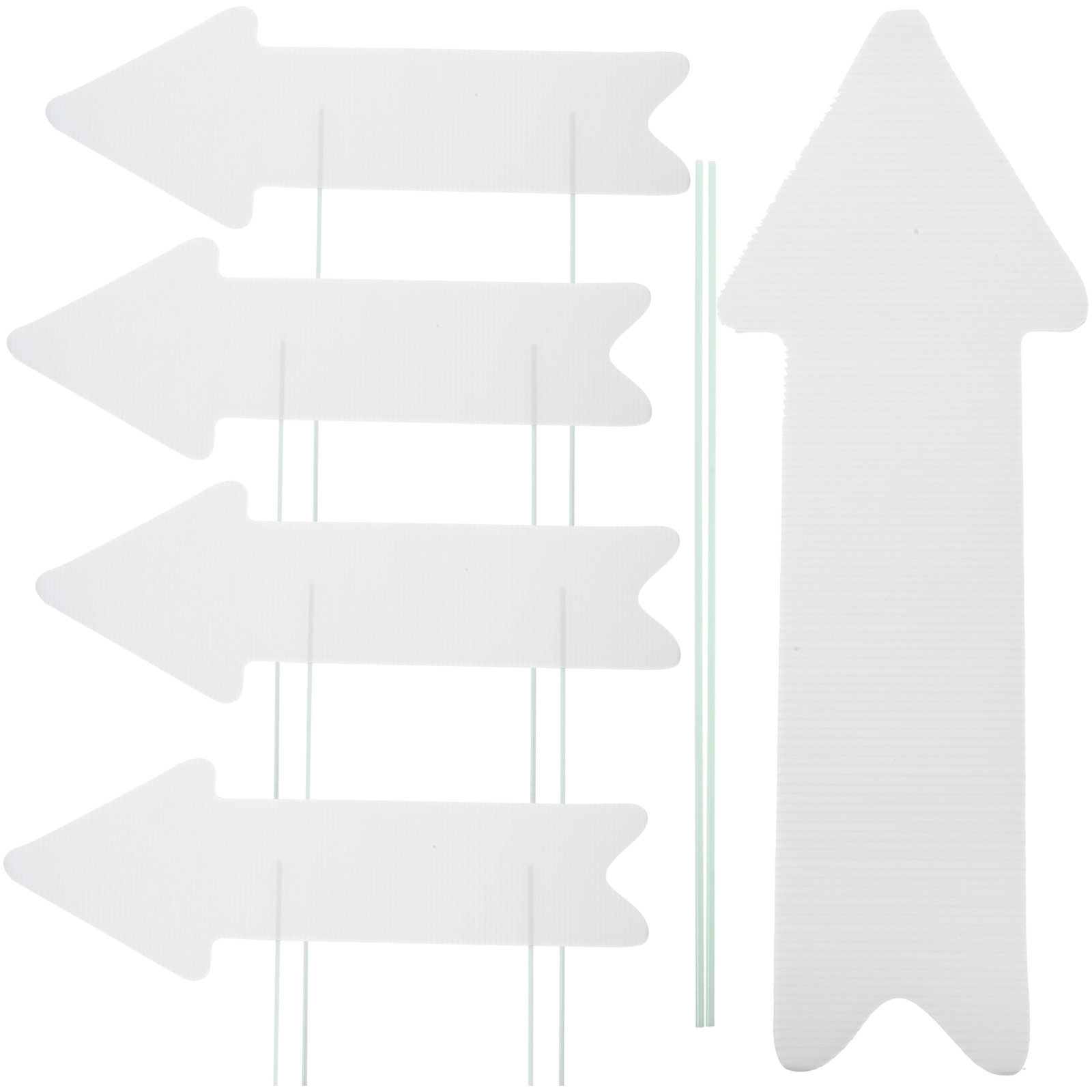 5Pcs Blank Yard Signs Plastic  - Yard Sign Blank 评论和价格