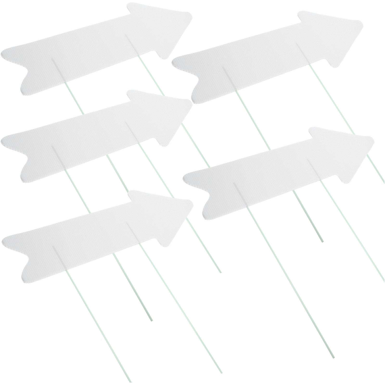 5Pcs Blank Yard Signs Plastic  - Yard Sign Blank 评论和价格