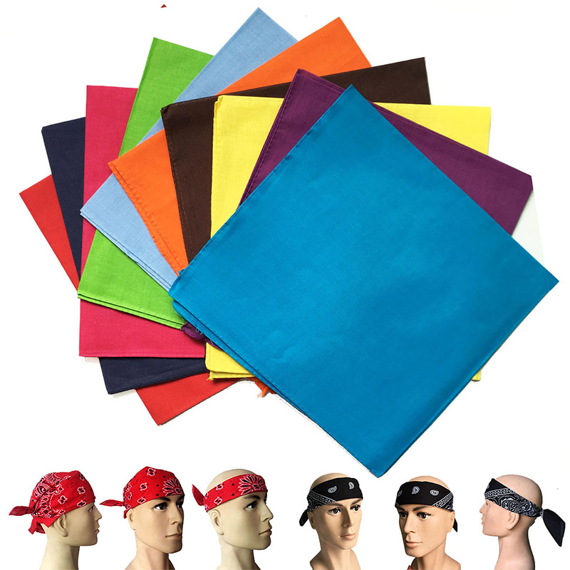 High Quality Solid Hip Hop Cot - Bandana Blank White 评论和价格